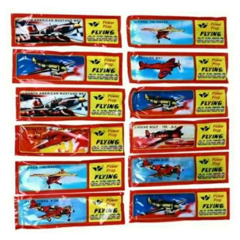 Mainan anak pesawat gabus lempar terbang lucu flying gliders pesawat Styrofoam murah harga satuan pe
