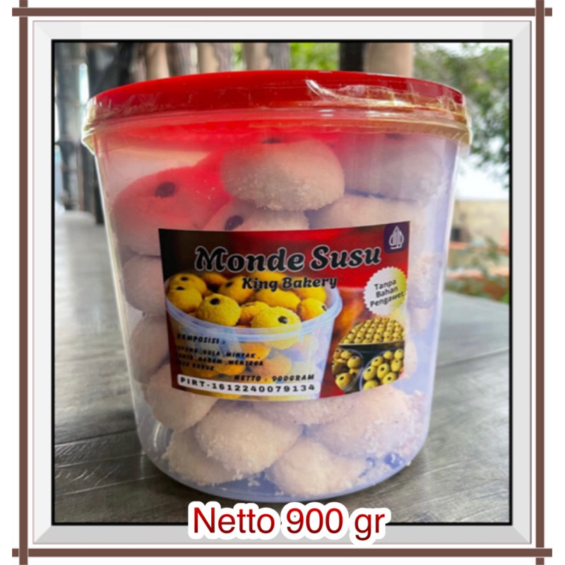 

Monde Susu by King Bakery Netto 900gr - 900 gr