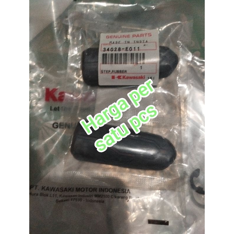 karet step footstep depan pulsar 200ns NS200 original