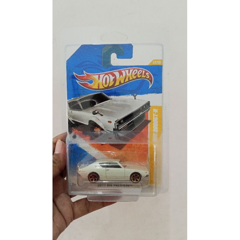 Hot wheels Hotwheels Nissan skyline Kenmeri GTR 2000 White Putih Langka NO bnr34 r34 sth ths