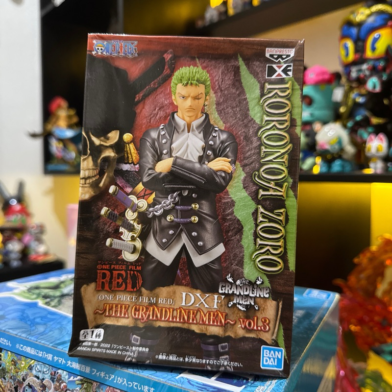Figure One Piece Roronoa Zoro Film Red DXF Banpresto ori B6