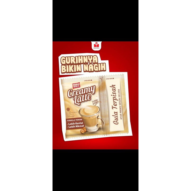

Torabika Creamy latte rencengan