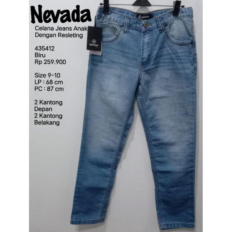 CELANA JEANS ANAK LAKI NEVADA ORIGINAL
