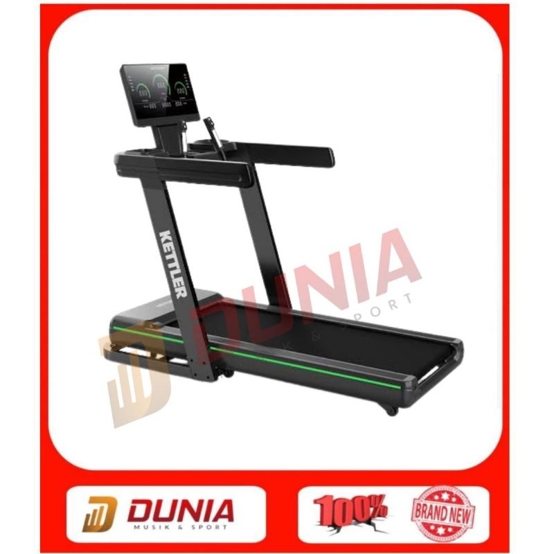 Kettler Stuttgart S2 - Treadmill Elektrik 3.0 HP Dengan Teknologi Bluetooth & NFC