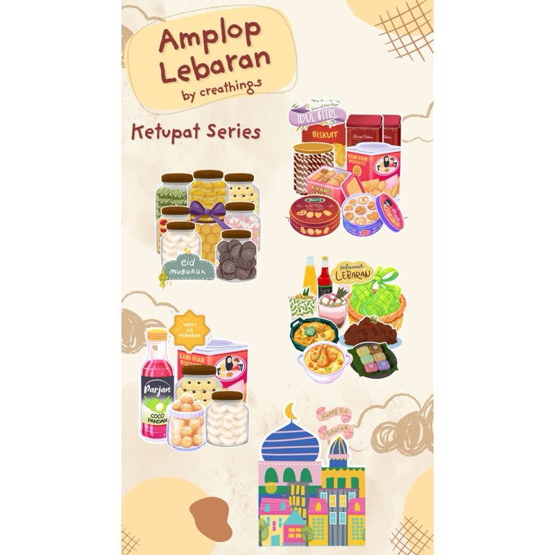 

Amplop Lebaran Ketupat Series