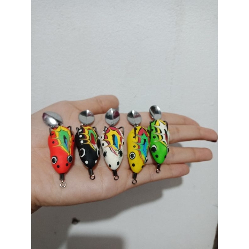 Soft frog umpan pancing gabus