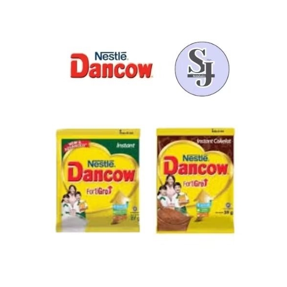 

DANCOW Fortigro Susu Bubuk Coklat/Fullcream RENCENG (ISI 10)