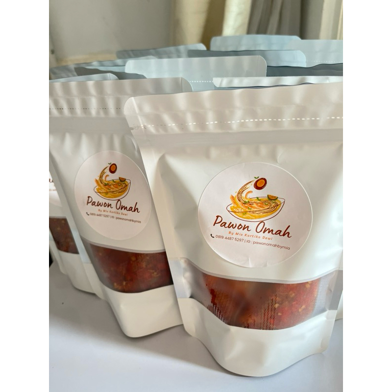 

paket duo lauk ( cumi/kerang/paru)