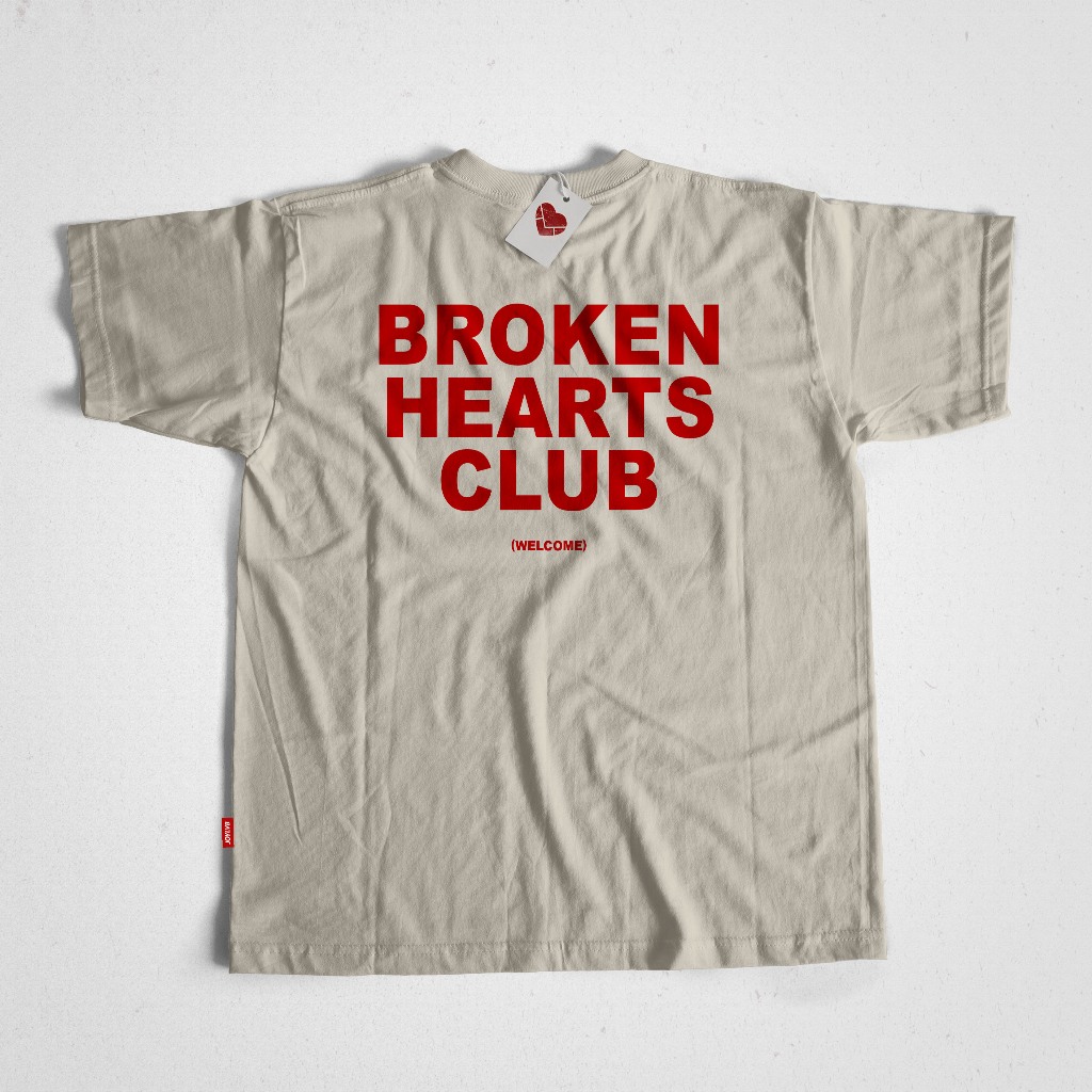 JOYLVB Joyshirt Series - Broken Heart Club ( Beige )