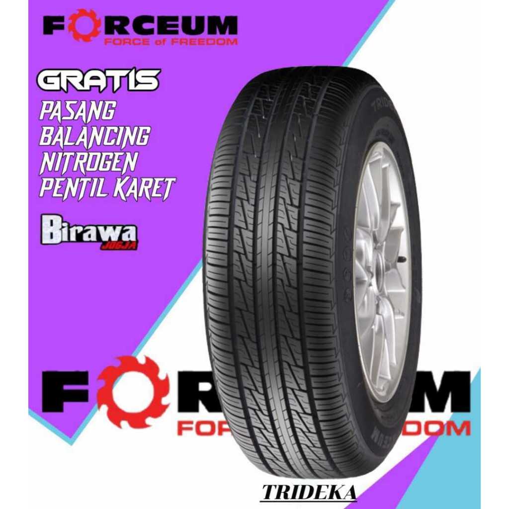 Ban Mobil Avanz Xenia Kijang Ring 14 Tubeless Ban Forceum Trideka 185 70 R14 Murah Terlaris