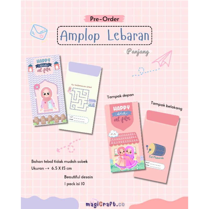 

Amplop Lebaran Idul Fitri - Angpao Lebaran Cute