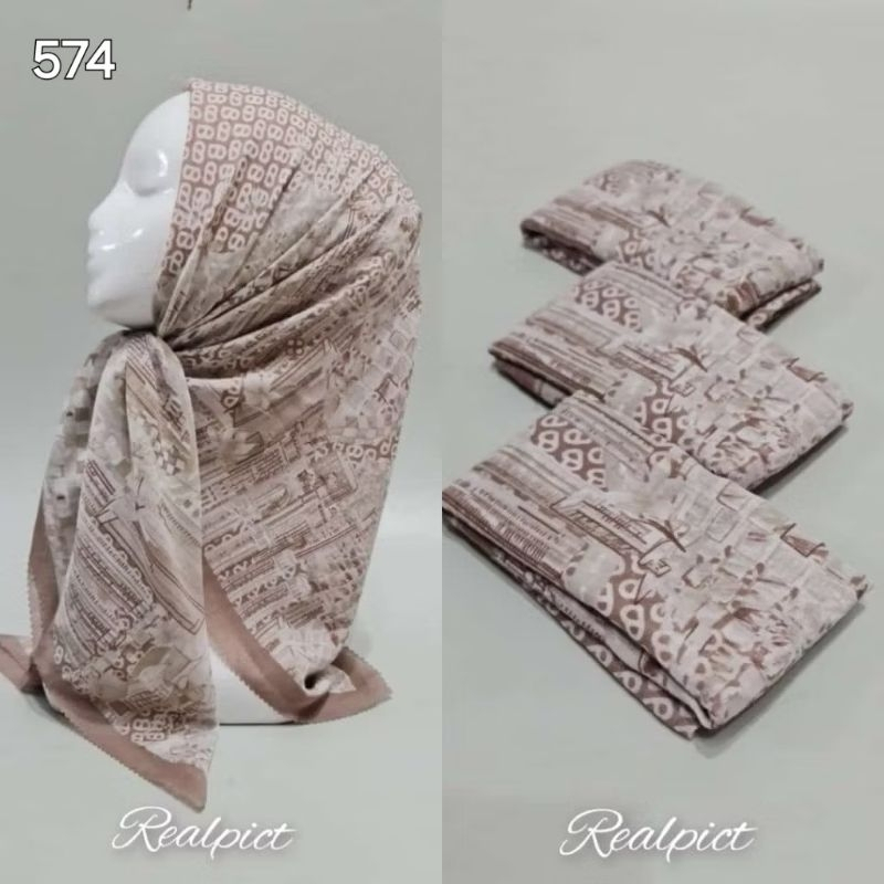 Hijab segi empat voal motif kerudung segi empat motif terbaru jilbab segi empat lasercut premium MS5