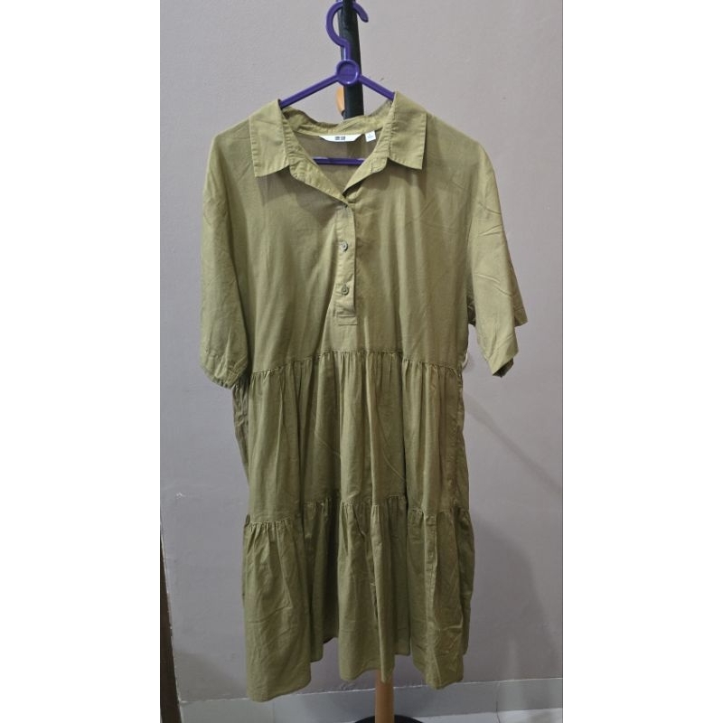 dress preloved uniqlo