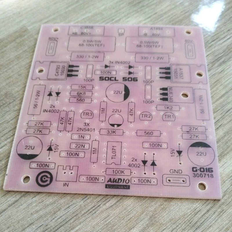 PCB FIBER FR4 SOCL 506  TEF