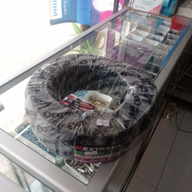 kabel extrana 3x1.5 NYYHY warna hitam 50M