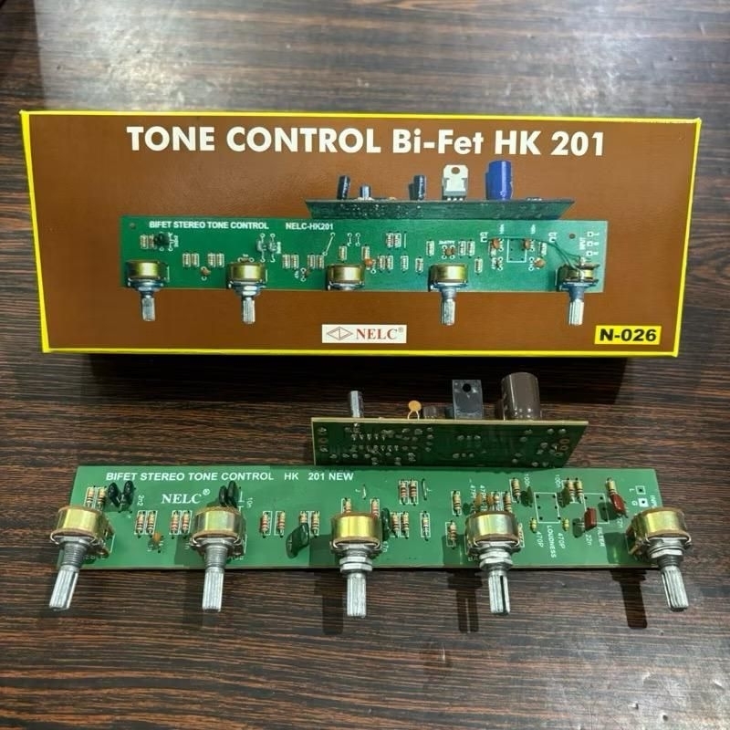 TONE CONTROL BI-FET HK201 NELC N-026 | BIFET STEREO TONE CONTROL HK 201