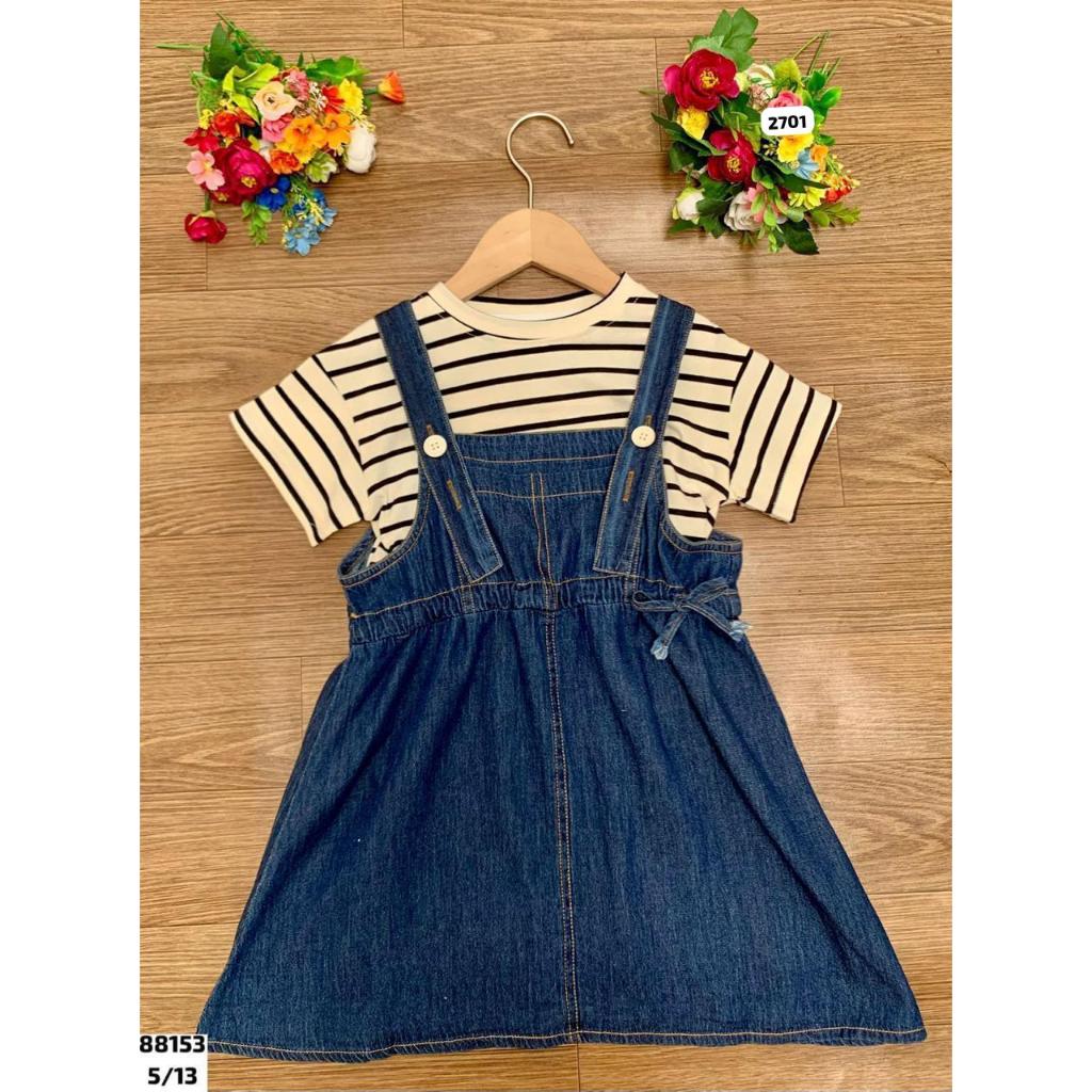 SETELAN DRESS ANAK SETELAN JEANS OVERALL JEANS ANAK IMPORT SETELAN JEANS OVERALL IMPORT PREMIUM 3-7 