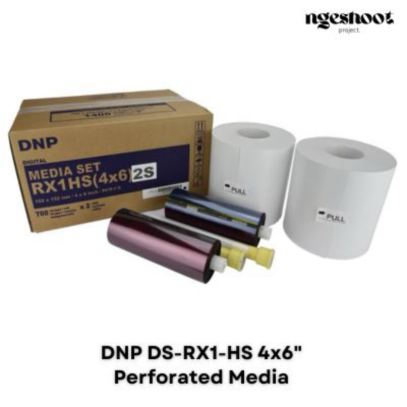 DNP DS-RX1-HS 4x6 Perforated Media