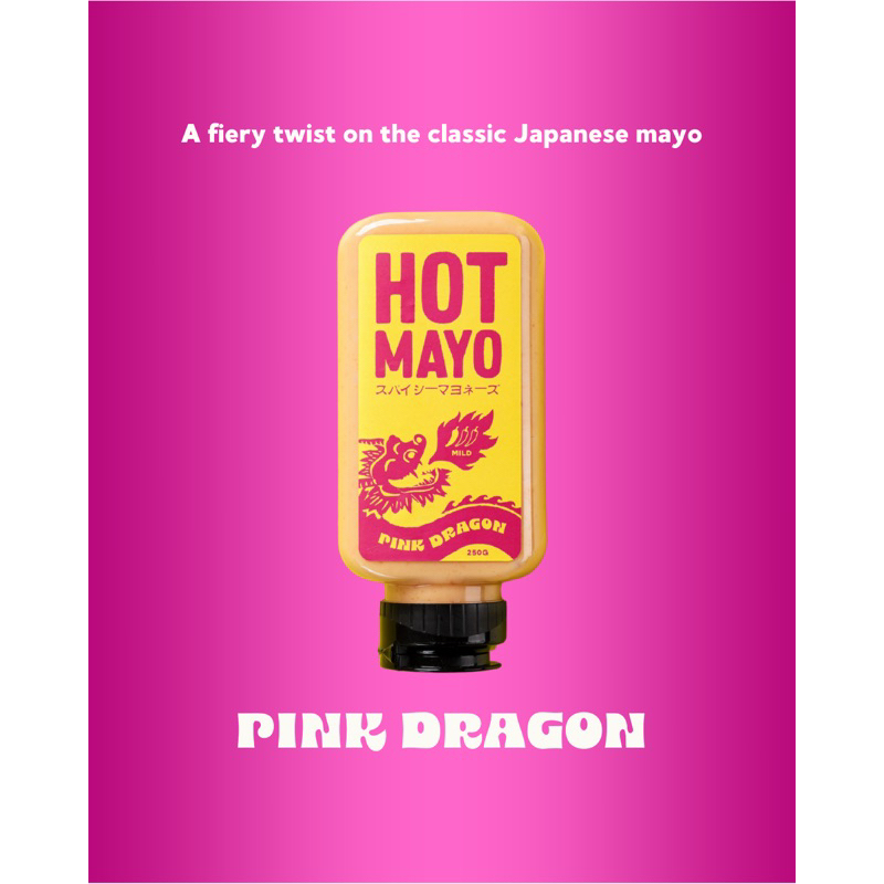 

Pink Dragon Saus Mayonaise Pedas Jepang Hot - Mild