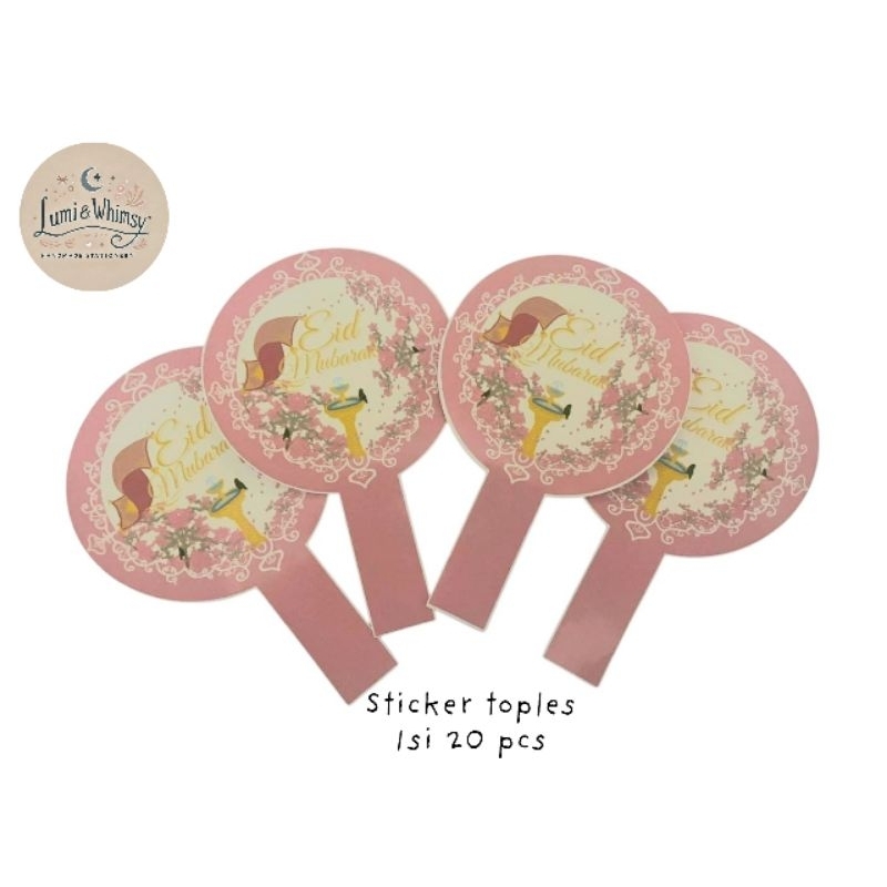 

Stiker Toples Lebaran / Idul Fitri/ Idul Adha - 20 pcs