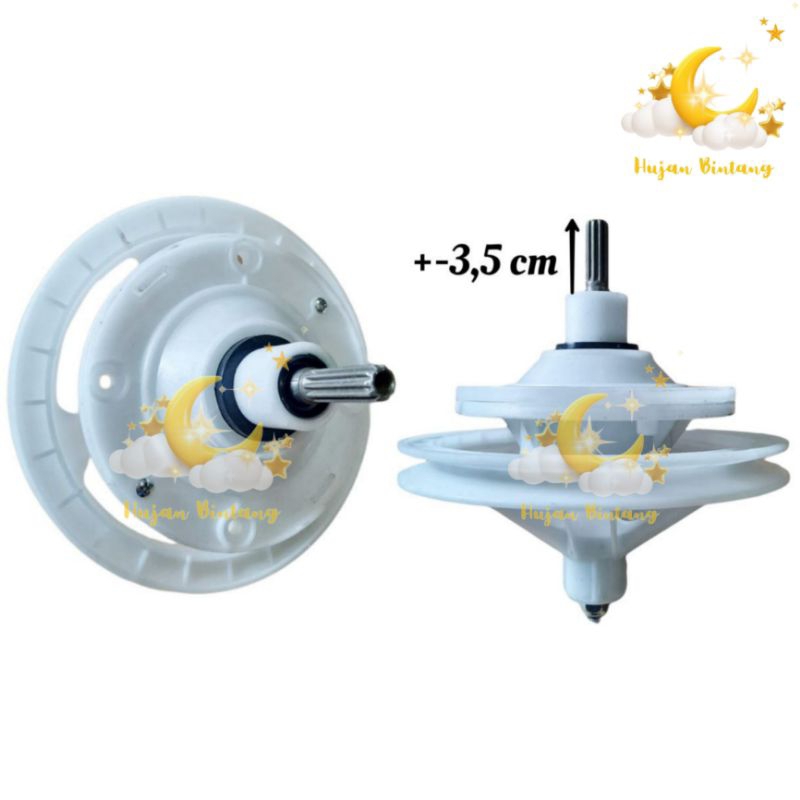 Gearbox Mesin Cuci 2 Tabung Sharp Gigi 10 11 7kg 8kg 9kg 10kg 11kg 12kg 13kg 14kg 15kg Gear Box Mesi