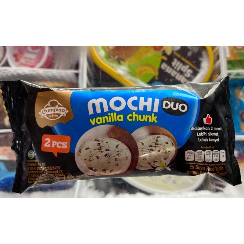 

es krim campina mochi vanila chunk duo