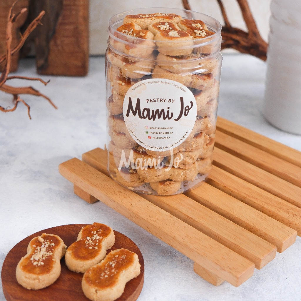 

KUKIS PEANUT BUTTER - Homemade Premium Kue Kering Wisjman / Wisman Enak