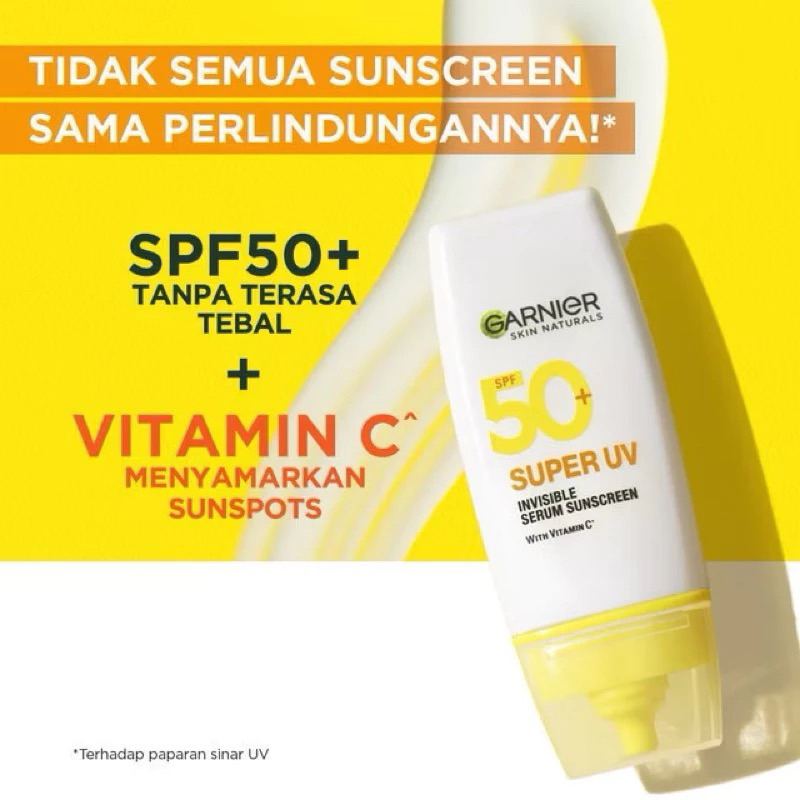 GARNIER INVISIBLE SERUM SUNSCREEN