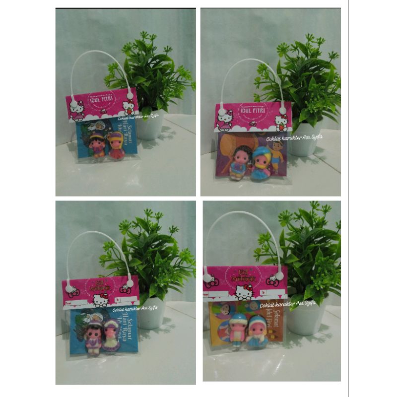 

COKLAT KARAKTER + AMPLOP LEBARAN