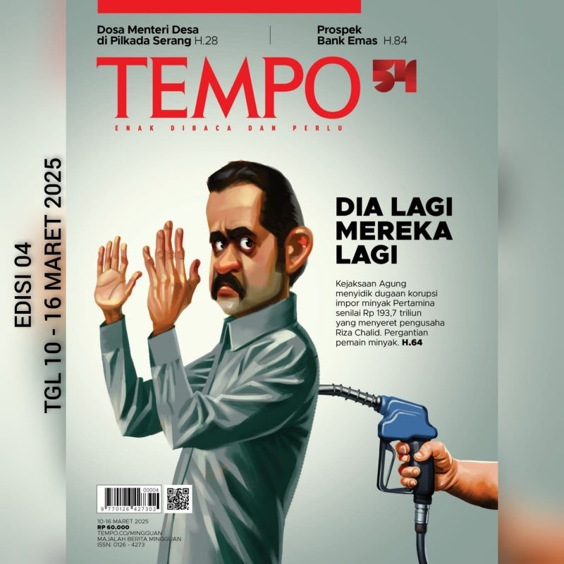 MAJALAH TEMPO EDISI BULAN FEBRUARI - MARET 2025