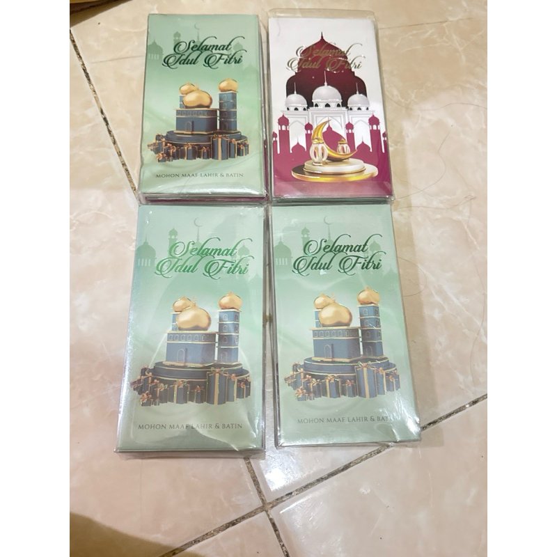 

AMPLOP PANJANG BESAR / ANGPAO LEBARAN HARI RAYA IDUL FITRI MURAH MERIAH HARGA 10 pcs