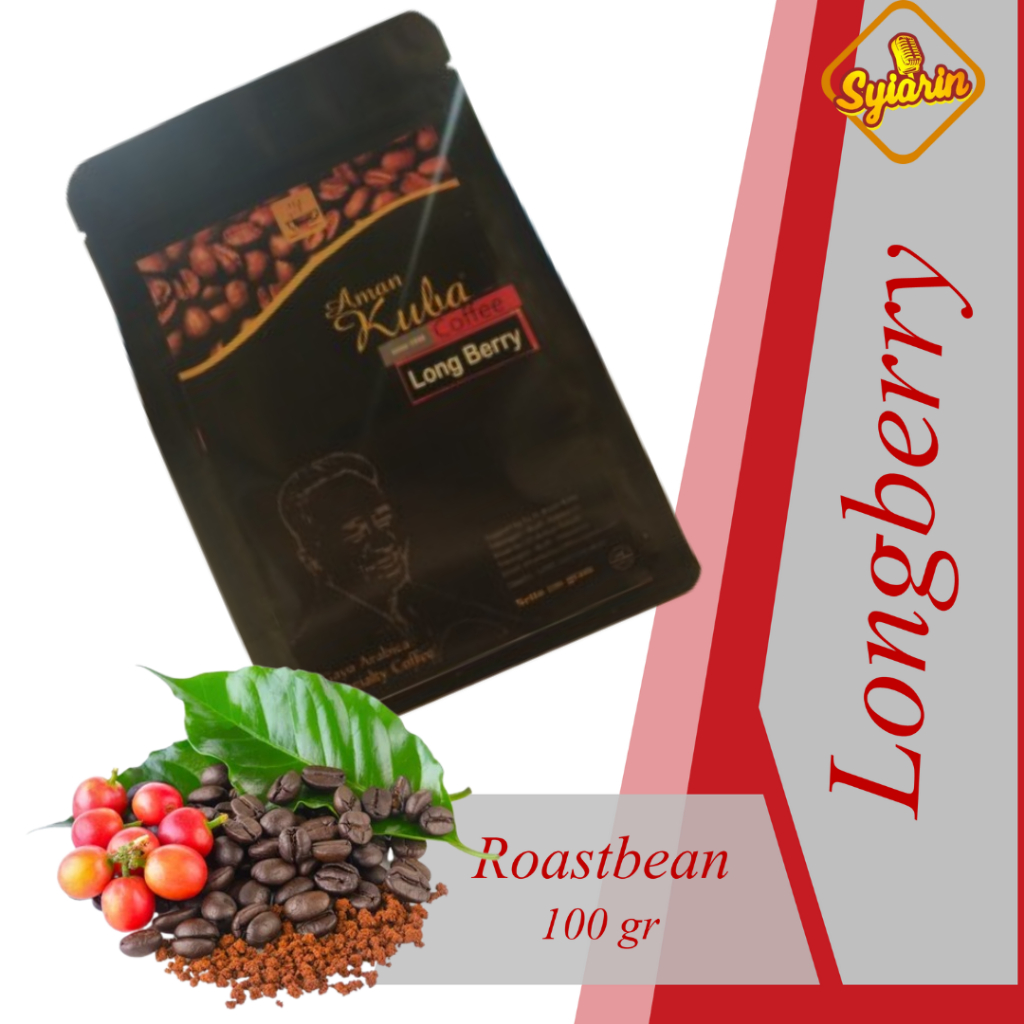 

Syiar II Gayo Arabika Aceh Takengon Longberry Premium 100% Asli II Biji II Roastbean II 100g