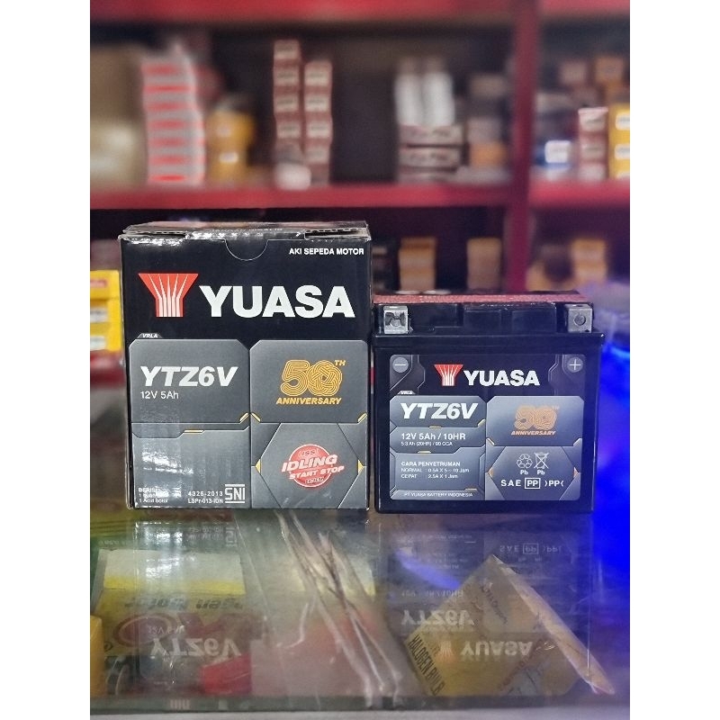 Aki Yuasa YTZ 6V