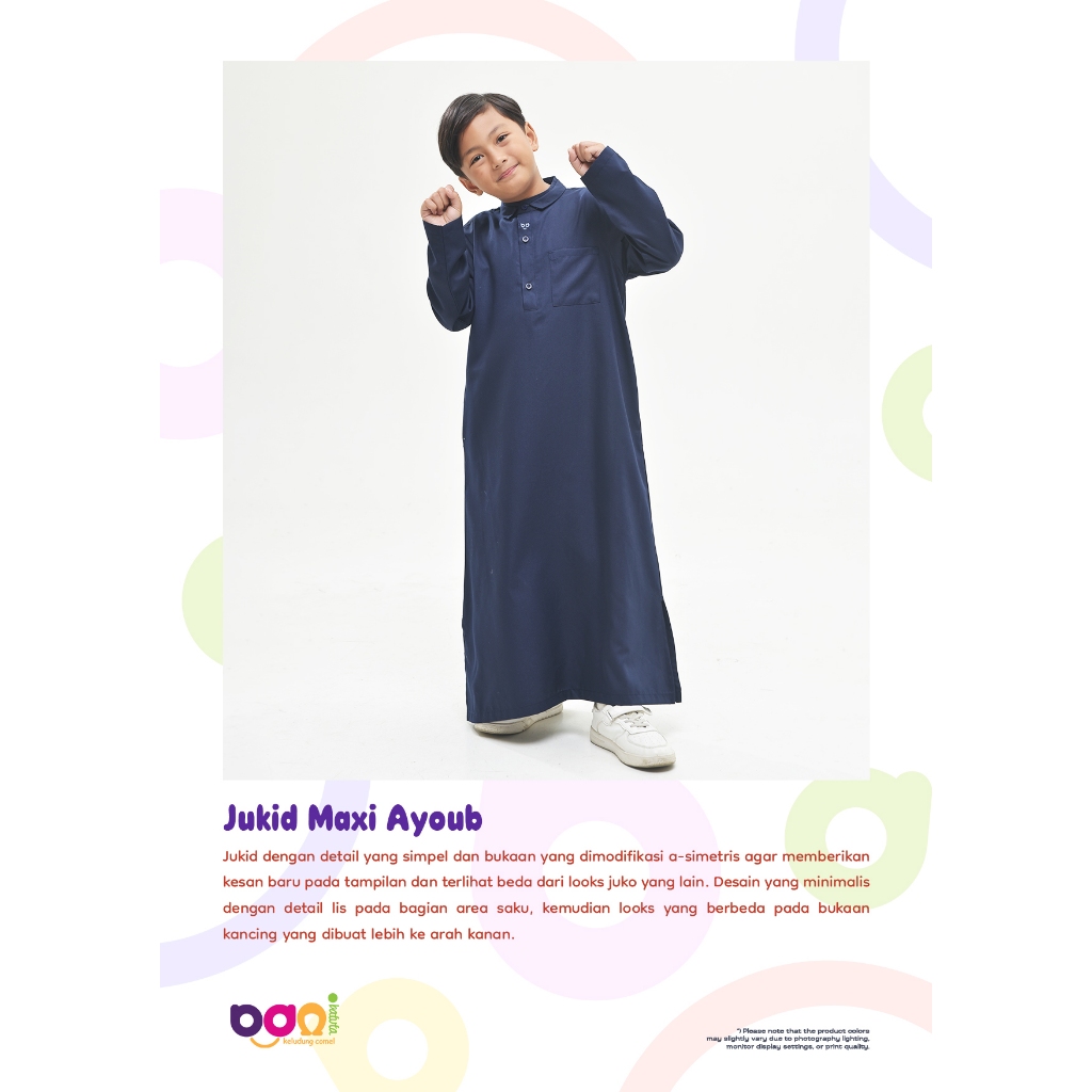 Rabbani - Jubah Koko Anak Jukid Maxi Ayoub Blg