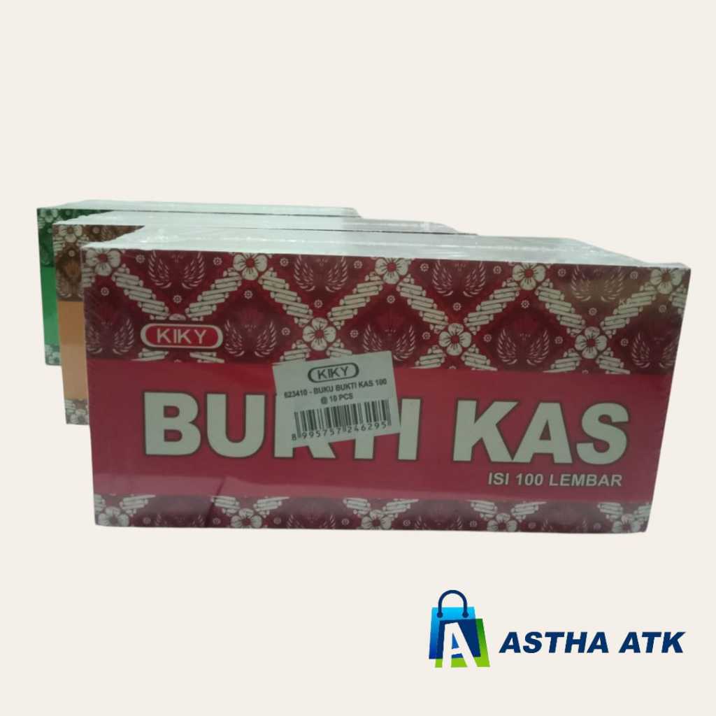 

Buku Bukti Kas Kiky 100 Lembar - Pembukuan Warung / Toko / Kantor