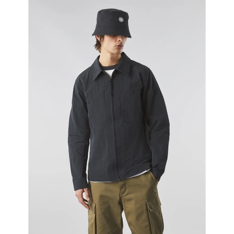 Pretty Green Heaton Overshirt Jacket In Black