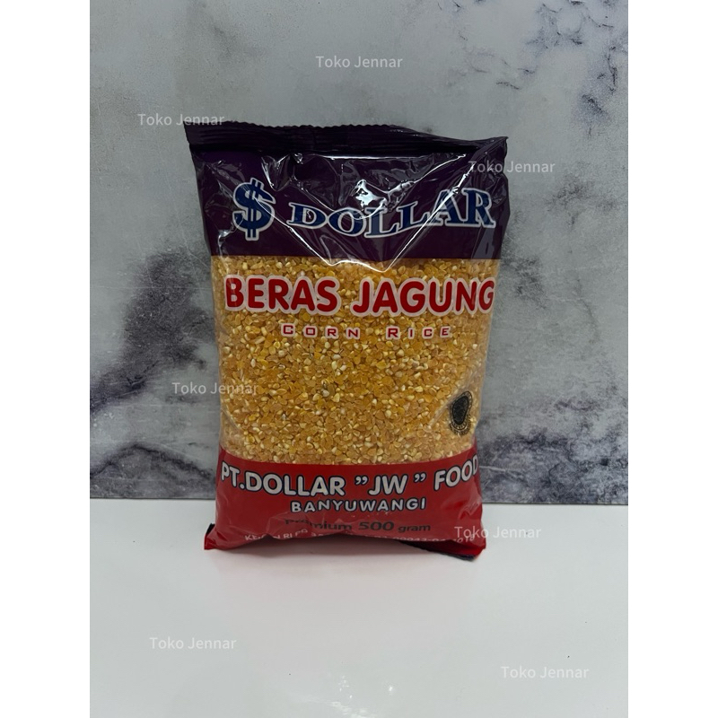 

Beras jangung Dollar 500 g