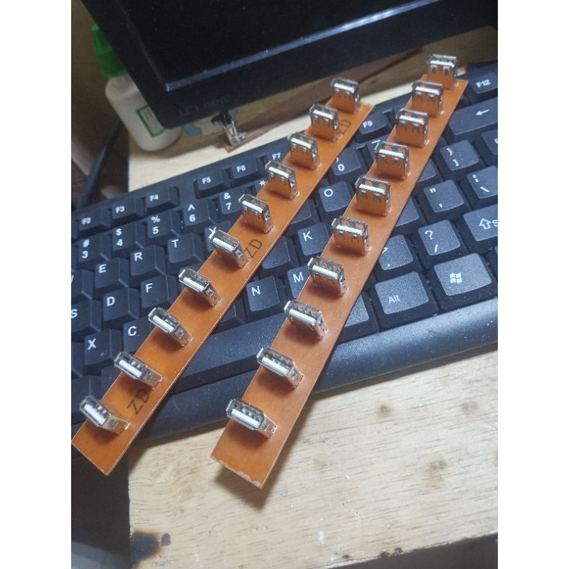 DIY usb 10  port untuk mining