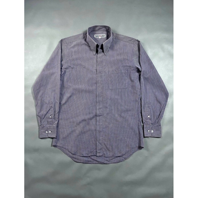 Jean paul gaultier homme objet stripe shirt L