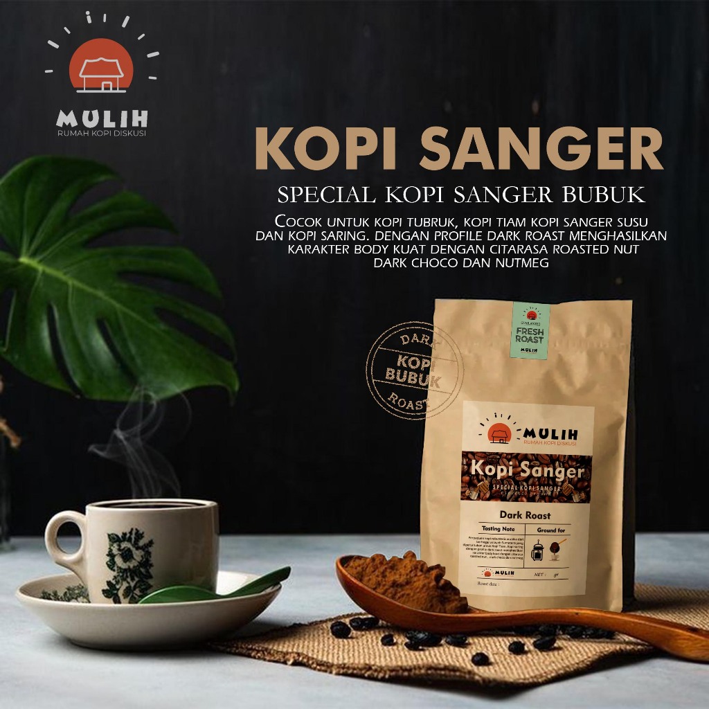 

Kopi Bubuk Kopi Sanger khas Aceh By Mulih Kopi Bubuk kopi