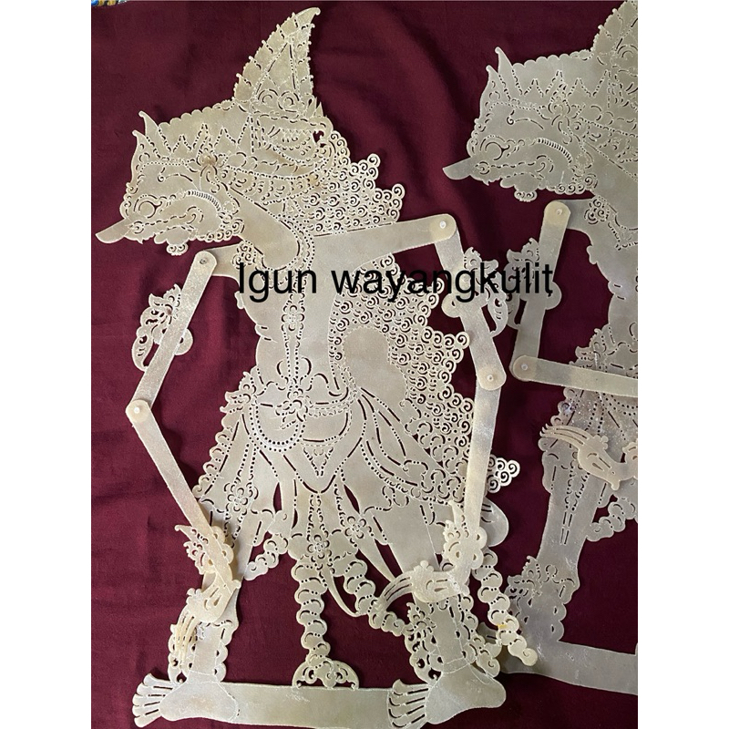 wayang kulit asli putihan/gebingan/werkudara/bima