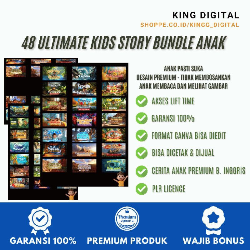 48 Ultimate Kids Story Bundle | Cerita Anak | Bahasa Inggris