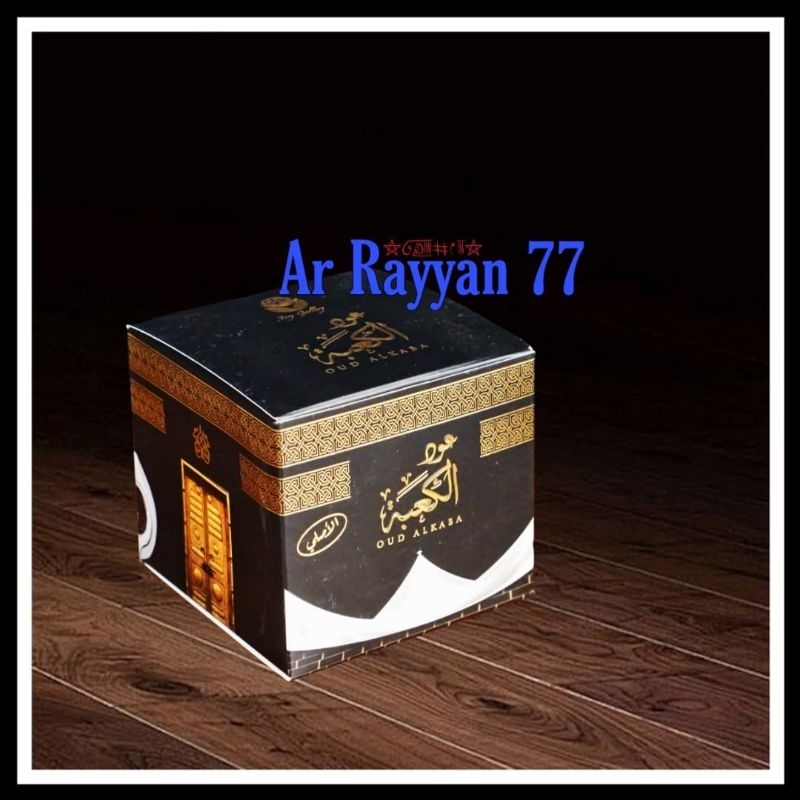 Buhur Oud Alkaba - Original Asli 100% Impor Arab Saudi - Bukhur Buhur Kabah Dupa Gaharu Arab wangi T