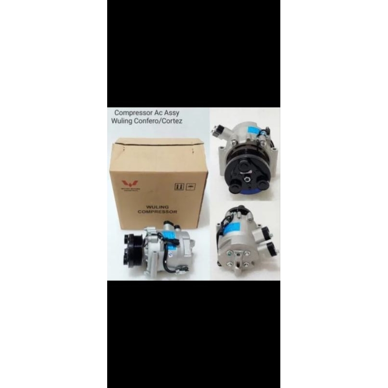 KOMPRESOR AC MOBIL WULING CONFERO/CORTEZ ORIGINAL BARU