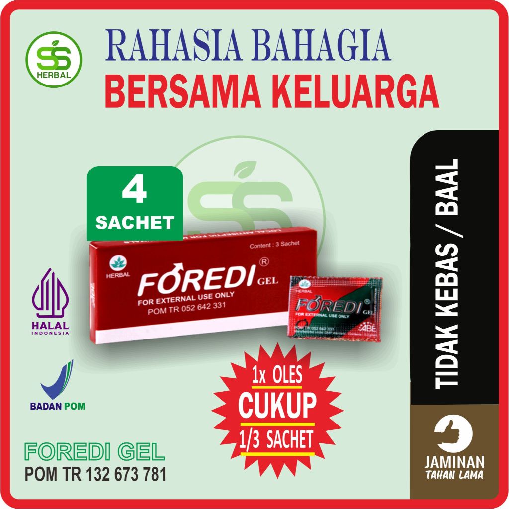 obat kuat oles pria tahan lama original foredi gel Asli original BPOM Laki