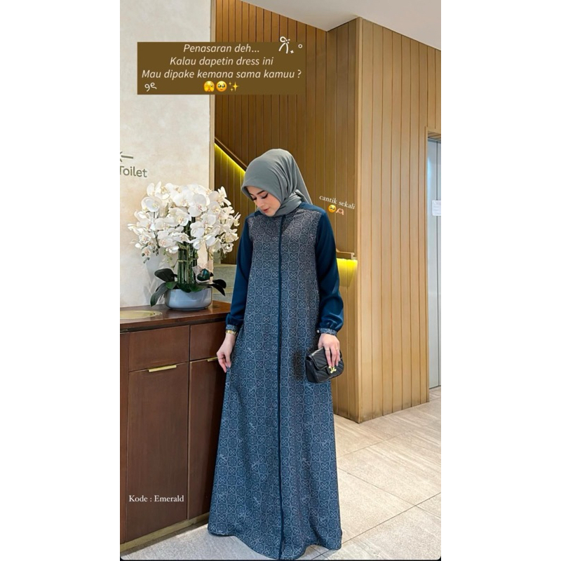 Raudhah Dress by Nadeea.id Jastip (Ori Nadeea.id)