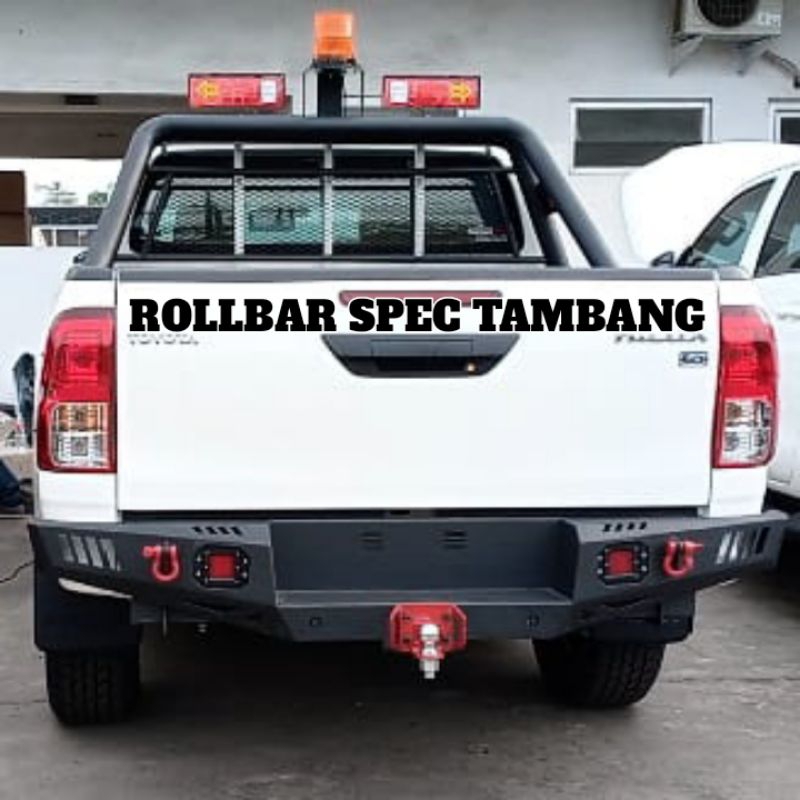 Rollbar Aksesoris Variasi 4x4 Single Cabin Double Cabin Hilux, Triton, Navara, Ford, Dmax Dan Mobil