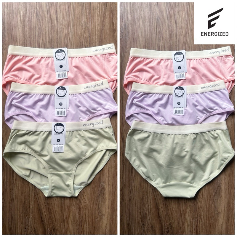 Energized celana dalam sport wanita branded midi 501-7114C size M L