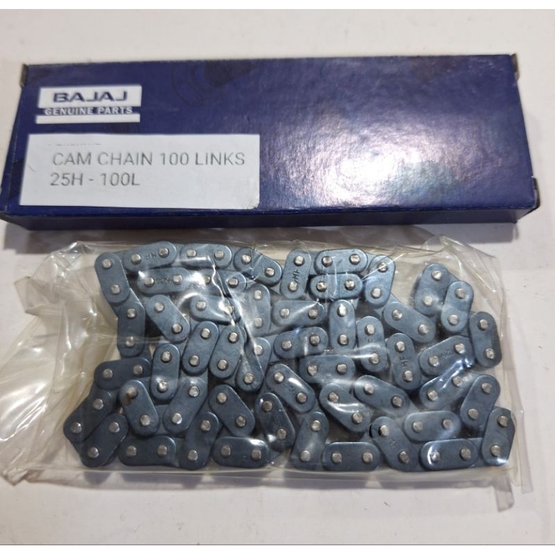 RANTAI KETENG BAJAJ RE175 / RE205 BUSI 1 Merk BAJAJ Kualitas ASLI