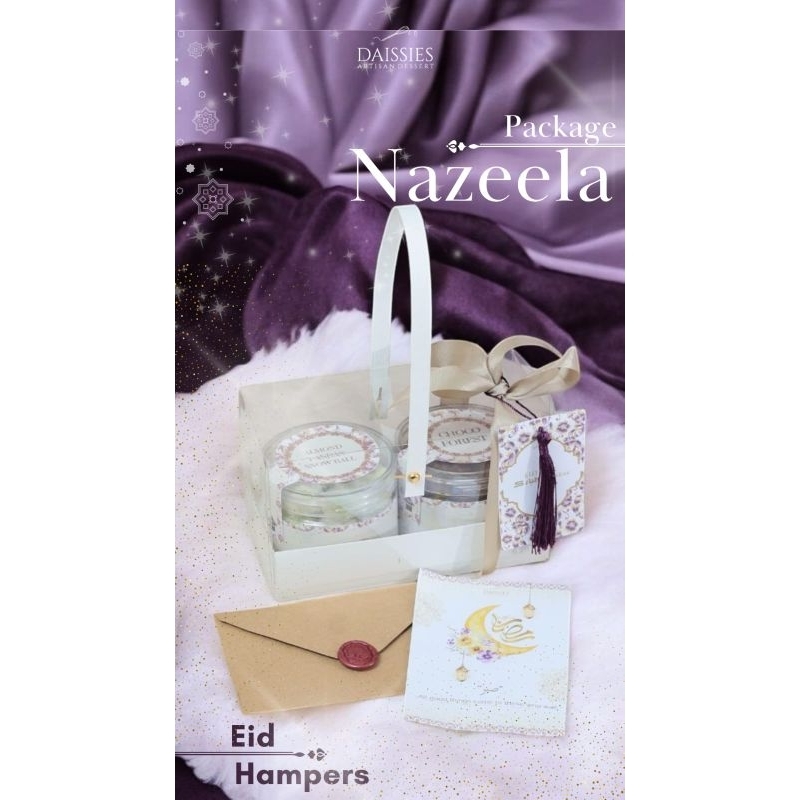 

Hampers Lebaran Nazeela Package | Hampers Idul Fitri | Hampers Daissies